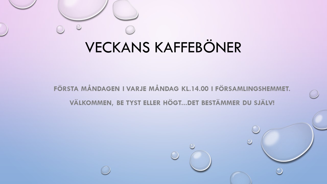 Välkomna från när och fjärran!